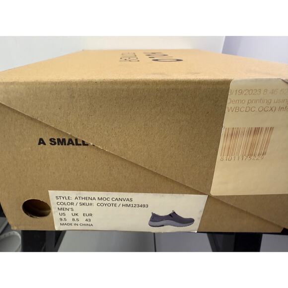 New Holo Mens Footwear Athena Canvas Slip on Loafers Size 9.5 - Picture 9 of 9